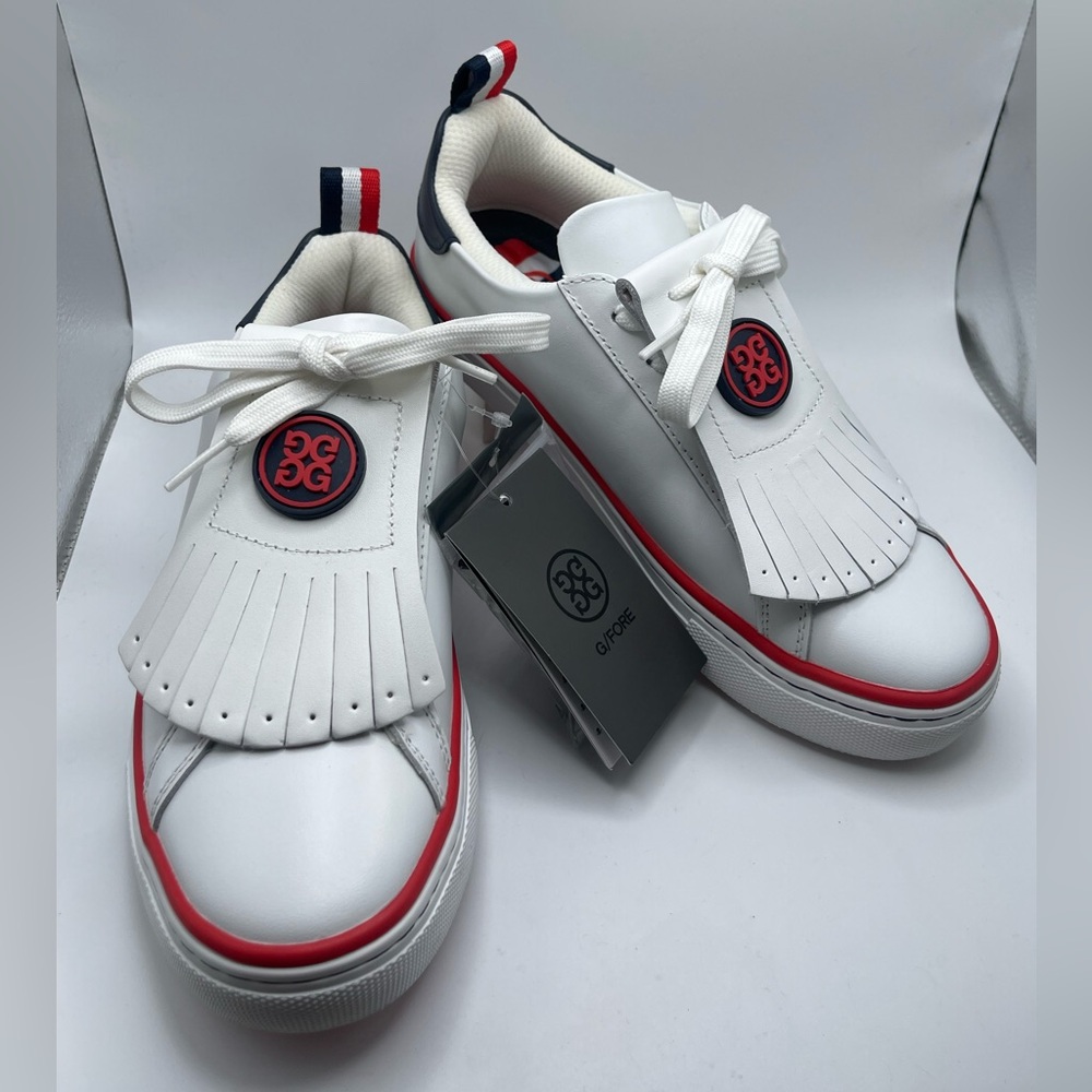 ⛳️ G/Fore G4 USA Kiltie Disruptor ⛳️ Golf Shoes Ladies Size 9.5 G4LA23EF50 (NEW)